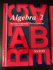 Saxon Algebra 2 Homeschool Kit with Solutions...