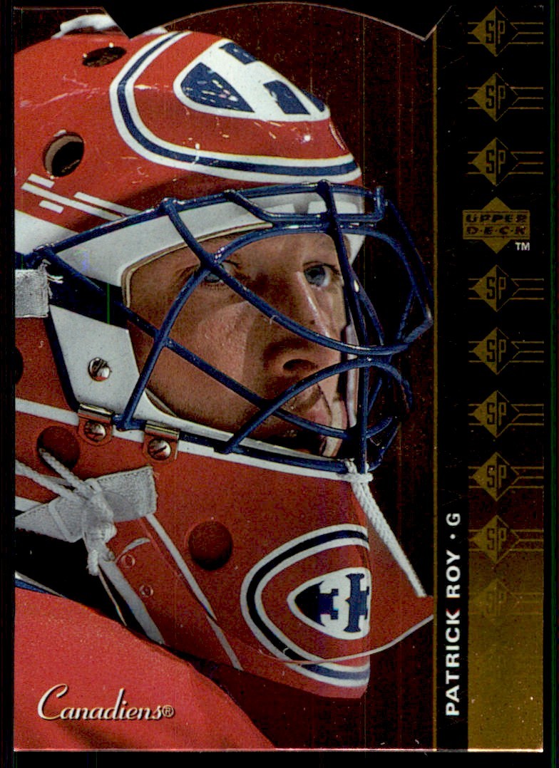 1994-95 UPPER DECK SP DIE-CUT PATRICK ROY MONTREAL CANADIENS #SP-42