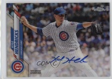 2020 Topps Chrome Update Target Auto Kyle Hendricks #USA-KH Auto 04cw