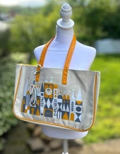 Hallmark Disney World 50th Anniversary It's a Small World Tote Bag, NWT!!