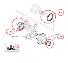 Roulement de roue Fiat MAREA