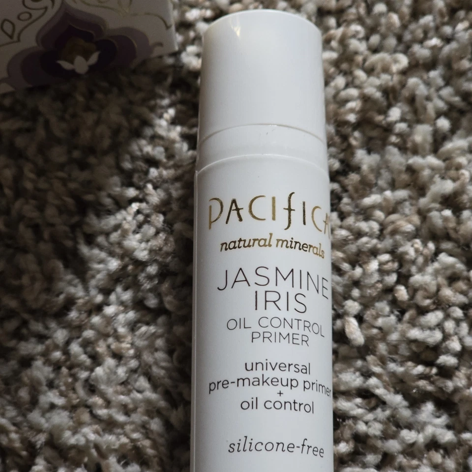 Pacifica Jasmine Iris Oil Control Primer Natural Vegan High End Full Size 1oz - Image 4 of 4