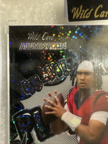 CJ Stroud-QB-RC-Texans•2023 Wild Card-Allumination-Black Label Edition•1/1 - Foto 2 di 10