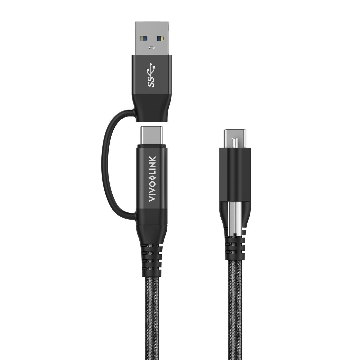 Vivolink Black Prousbcmm1.5adp Usb Cable Usb 3.2 Gen 2 (3.1 Gen 2) 1.5 M Usb - Image 2