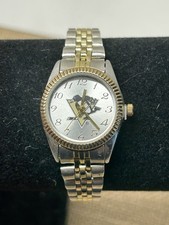 NHL Hockey Licensed Pittsburgh Penguins Women’s Quartz Dress Watch NEW BATTERY *