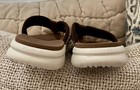 UGG Men’s Union Chestnut Brown Tasman Braid Flip Flops Shoes Sz 9 — photo 3