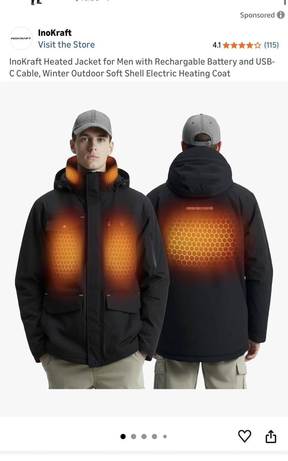 Inokraft Heated Jacket
Opens in a new window or tab