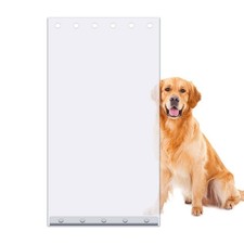Dog Door Replacement Flap, Flexible Pet Door Replacement Flap Compatible with...
