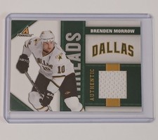 Brendan Morrow #BM [THREADS JERSEY /499] 2011 Pinnacle Hockey