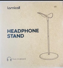 Headphone stand white 