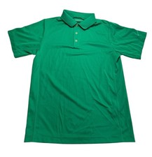Preppy Ivy Style Nike Boy  s Bright Green Dri-FIT Short Sleeve Polo Golf Shirt