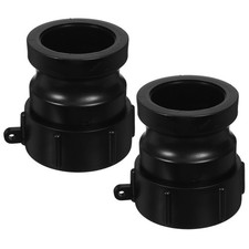  2 PCS Vanne De Réservoir Ibc Raccord Robinet Connecteur Adaptateur