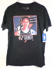 Brittney Griner Box Out Phoenix Mercury Stadium Essentials T-Shirt Black New XL