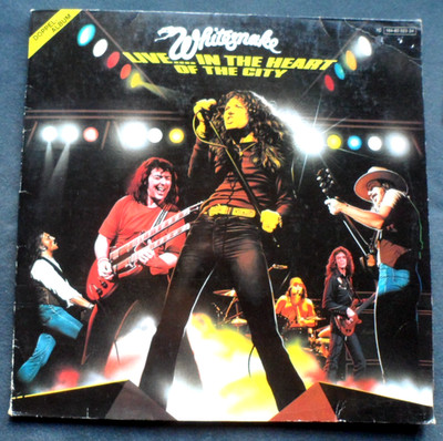 Whitesnake Live... In The Heart Of The City  Doppel LP 1980