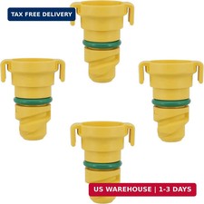 4PCS Oil Drain Plug Compatible with Ford F-150 F150 Mustang Bronco Explorer Edge