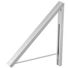 Wall Mounted Drying Rack Folding Wall Coat Racks Aluminum Home Storage