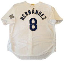 Enrique Kike Hernandez Dodgers Signed Auto 2025 World Series Gold Jersey MLB