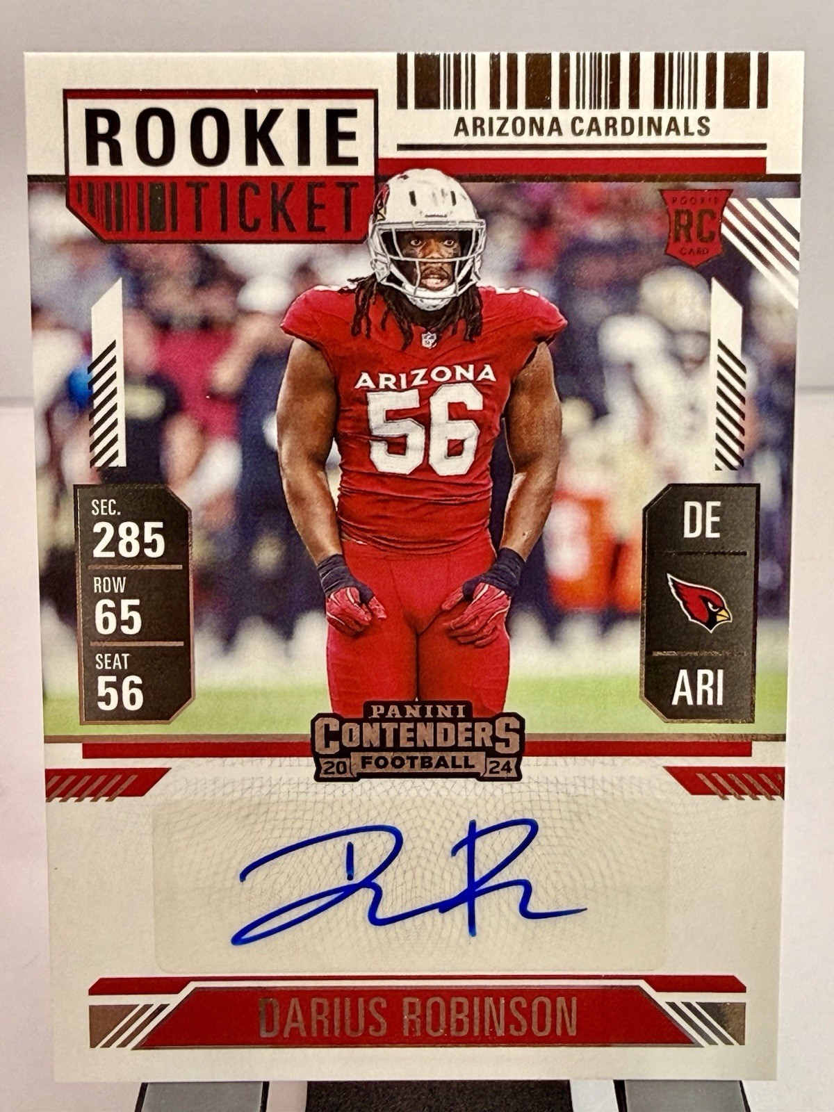 2024 Panini Contenders - Rookie Ticket Darius Robinson #194 Hobby (AU, RC)