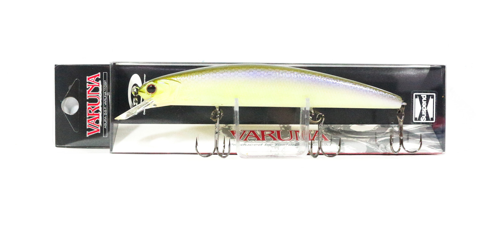Leurre OSP Varuna 110 SP SW – Suspend, Minnow, 113mm/16g, Pour Sel, Neuf
