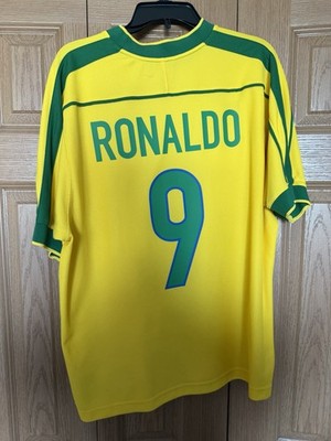Size LARGE - NIKE Brazil 1998 Ronaldo Reissue Jersey 2024 Release
