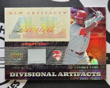 2007 Upper Deck Bobby Abreu MLB Artifacts Divisional Artifacts Patch /130 #DA-BA