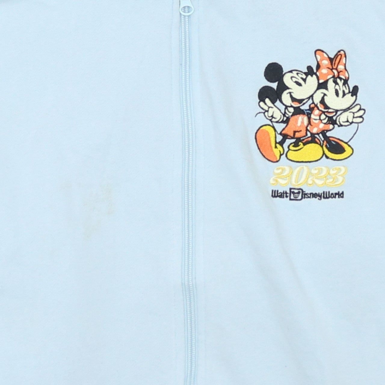Disney Blue Hoodie Mens S image 4