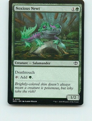 Noxious Newt - C155 - MTG - Secrets of Strixhaven (SOS)