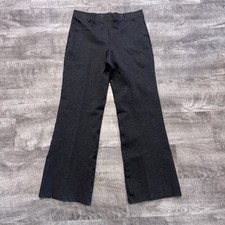 Quince Ultra Stretch Ponte Bootcut Pant Charcoal Gray Womens Petites Sz. M