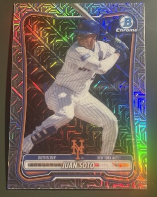 2026 Bowman - Juan Soto #97 Chrome Mojo Refractor - New York Mets