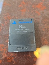 Sony PlayStation 2 Memory Card PS2 Genuine Official MagicGate 8MB SCPH-10020