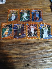 2021-22 Panini Donruss  Orange Laser/holo basketball cards