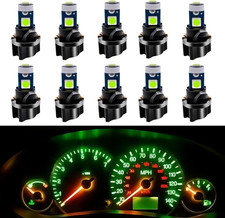 10 Pack Green Canbus T5 Led Bulb 2721 37 74 Wedge Lamp Pc74 Twist Sockets Dash D 10 Pack Green Canbus T5 Led Bulb 2721 37 74 Wedge Lamp Pc74 Twist Sockets Dash D