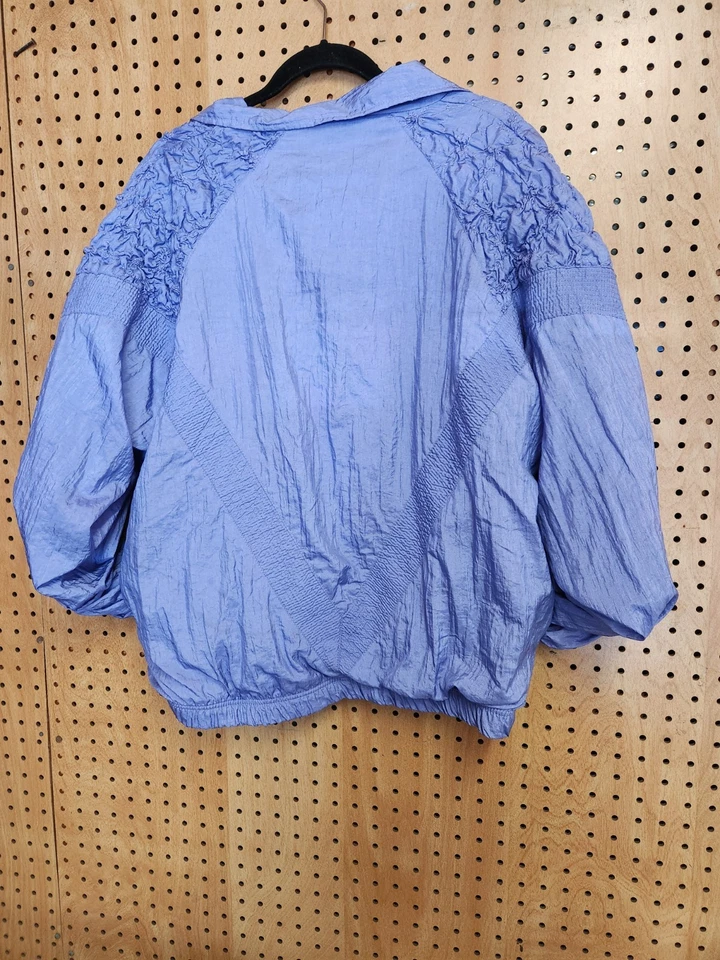 Chaqueta de chándal Great Cavalier grande púrpura años 90 cortavientos de colección Foto 4 de 4