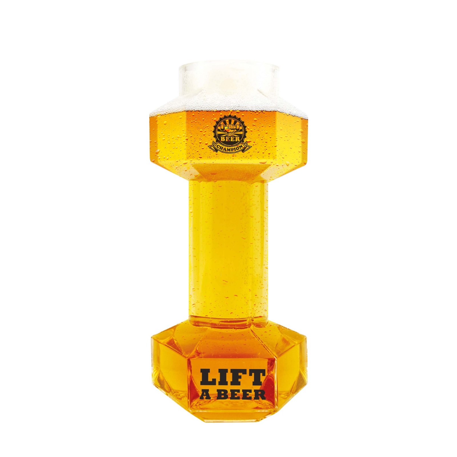 Winkee - Dumbbell Beer Glass - Glass NUOVO