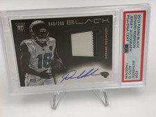 DENARD ROBINSON AUTO SP/299 Card 2024 PANINI BLACK Signed MICHIGAN PSA GEM MT 10