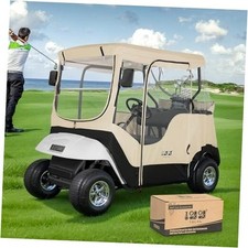 Golf Cart Enclosure fit for 2 Passenger EZGO TXT  RXV, Waterproof Windproof