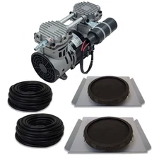 Half Off Ponds PARP-60KSD2 3.9 CFM Aeration System w/ 2 Single-10" EPDM Diffuser