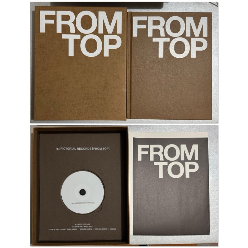 BIGBANG MADE 初回限定盤 T.O.Pフォトブック FROM TOP DVD + PHOTO BOOK BIGBANG 1st PICTORIAL RECORDS T.O.P FROM