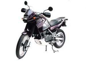 Béquille centrale SW Motech pour Kawasaki KLE 500 idéale pour le voyage et camping