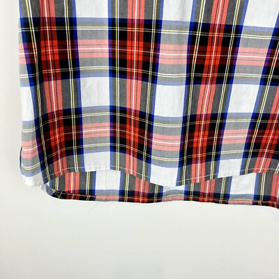 Chemise à Carreaux Tartan J.Crew - Taille US 0 / UK 6, Occasion Très Bon état, Manches Longues