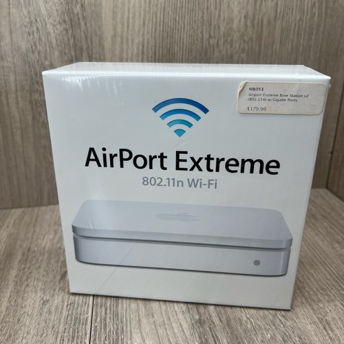 Apple AirPort Extreme Wi-Fi Base Station V2 802.11n Wireless Router Sealed - Picture 2 of 6