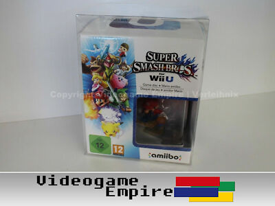 1x Schutzhülle Wii U amiibo Bundle Big Box WiiU Collectors Boxen Box Protector