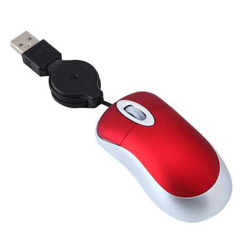 Wired Mice Mini USB Mouse Computer Portable for Laptop Optical Travel Small - Picture 9 of 9