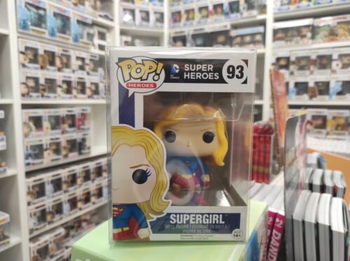 Funko Pop Supergirl 93 - Dc Super Heroes Superman Original Vinyl + Protector