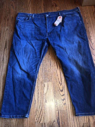 502 Regular Taper Denim Jeans Mens Size 