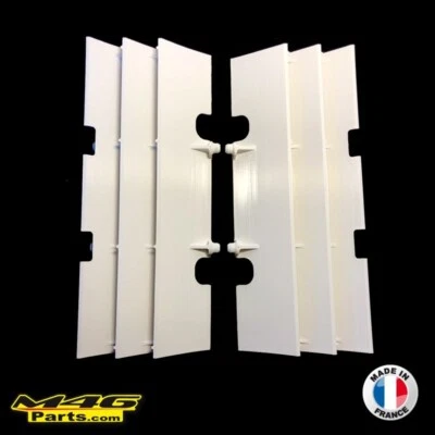 1988-1996 Honda CR 250 Radiator Louvers for Aftermarket Radiators 19033-KS7-860 - Photo 1/3