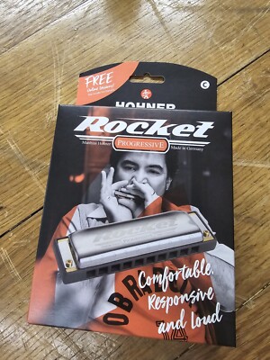 Hohner ROCKET Diatonic Progressive Series Key of C Harmonica, 