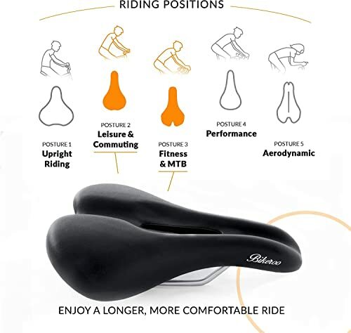 Bikeroo Most Comfortable Bike Seat for 