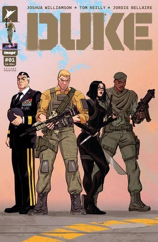 Duke #1 Second Printing Cvr C Tom Reilly Var Image Comics Comic Book
