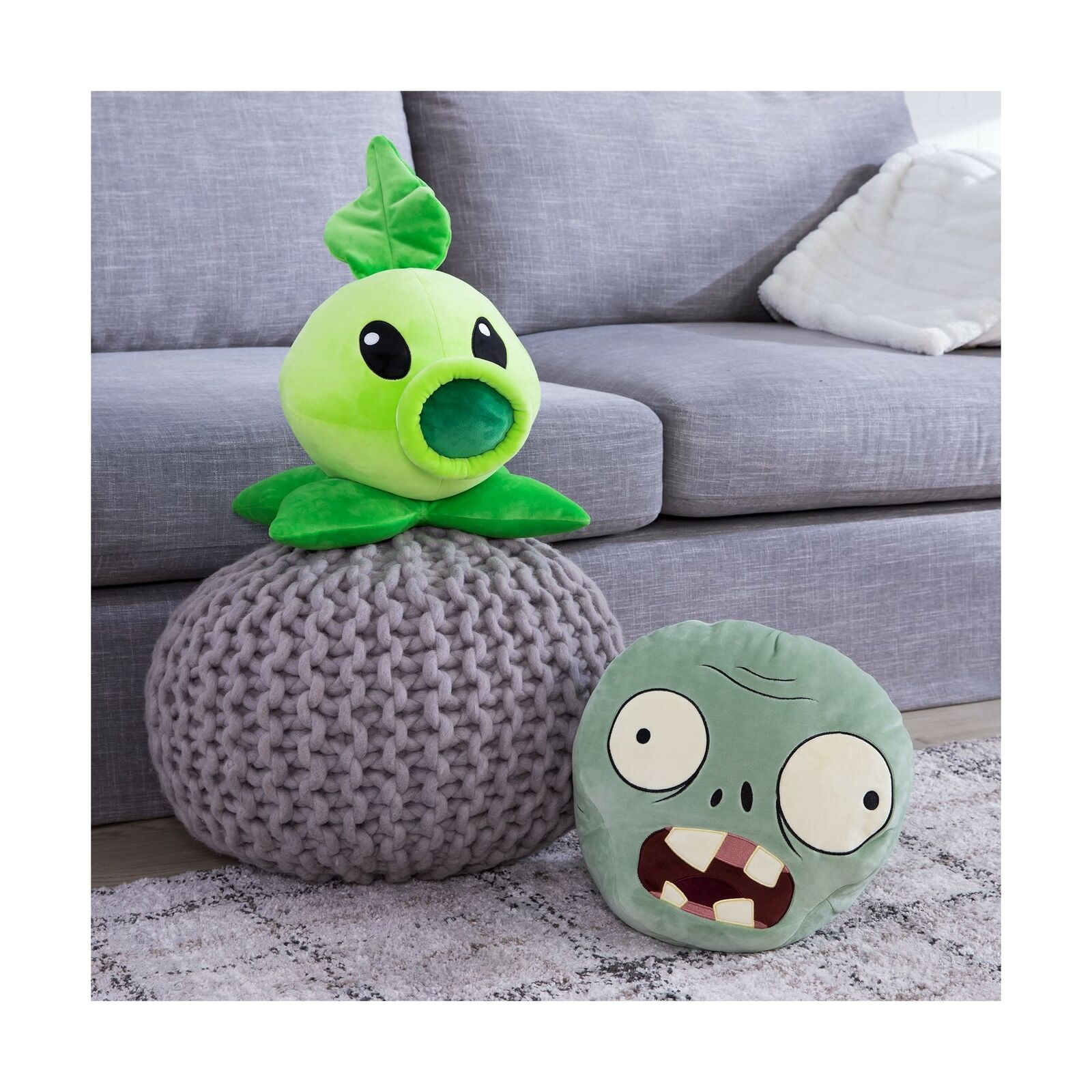  Club Mocchi-Mocchi- Plants Vs Zombies Plush — Browncoat Zombie  Plushie — Squishy Collectible Plushies — 15 Inch : Everything Else